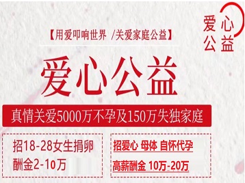 栾川捐卵助孕生子 爱心志愿者招募